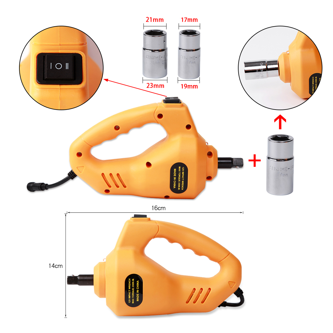 GREAD Electric Car Jack